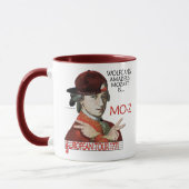 Tasse européenne de visite de Mozart "MOIS-z" (Gauche)
