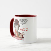 Tasse européenne de visite de Mozart "MOIS-z" (Devant gauche)