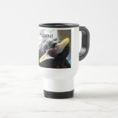 Tasse européenne de voyage d'étourneau (Devant droit)