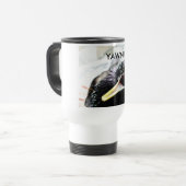 Tasse européenne de voyage d'étourneau (Devant gauche)