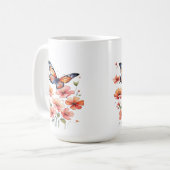 Tasse Évasion Papillons (Devant gauche)