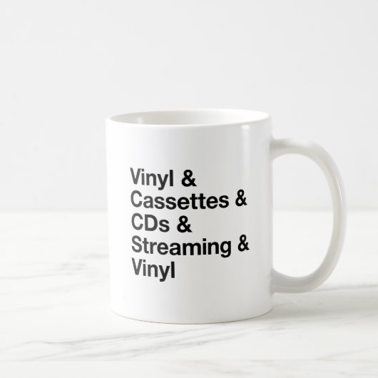 Tasse Évolution de la Musique (Droite)