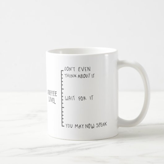 Tasse excentrique de niveau de café (Droite)