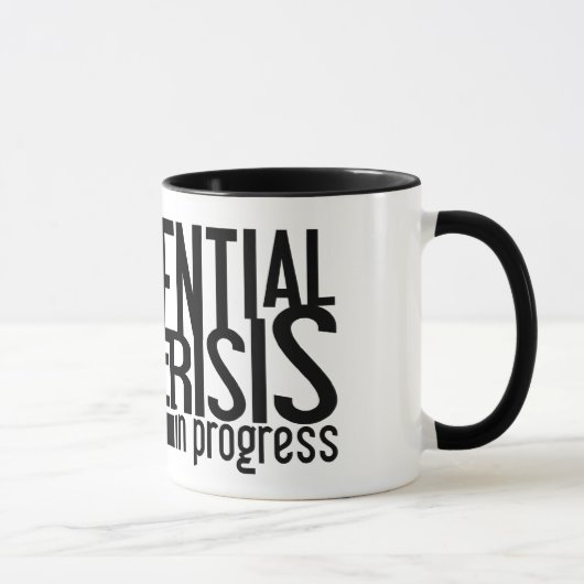 Tasse existentielle de crise (Droite)