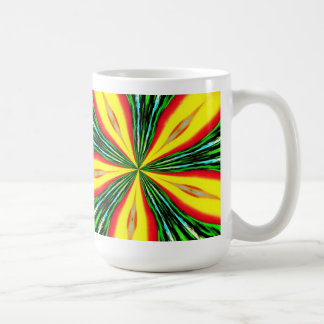 Tasse exotique de fleur