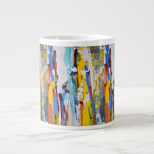 Tasse Expressionniste Abstraite (Devant)