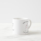 Tasse Expresso 1 sur 7 Papa plaisante Espresso Cup (Devant droit)