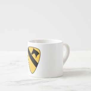 Tasse Expresso 1ère division de cavalerie Patch Patriotic