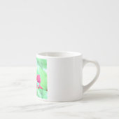 Tasse Expresso 2 fleurs rouges (Droite)