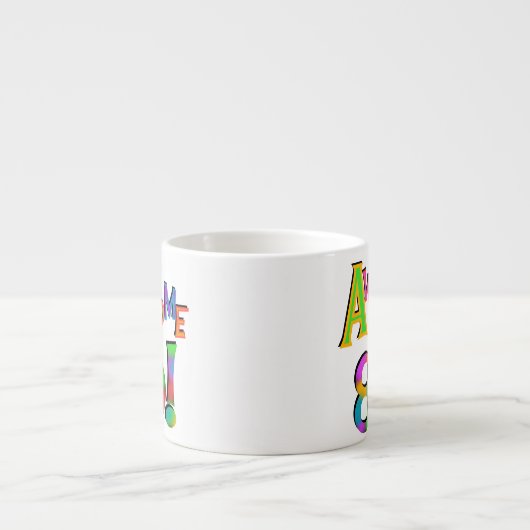 Tasse Expresso 80 T-shirts et cadeaux impressionnants (Devant)