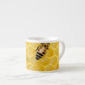 Tasse Expresso abeille et nid d'abeille (Devant droit)
