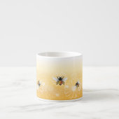 Tasse Expresso Abeilles et coccinelle (Devant)