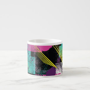 Tasse Expresso Abstrait sans soudure, filles garçons mode, coloré