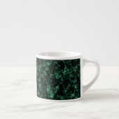 Tasse Expresso abstrait vert (Droite)