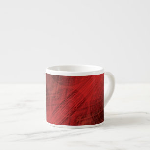 Tasse Expresso Acceptation   Médaillons de méditation rouge