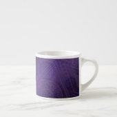 Tasse Expresso Acceptation | Médaillons de méditation violette (Droite)
