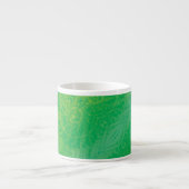 Tasse Expresso Acceptation | Médaillons de saumons jaunes bleus (Devant)