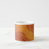 Tasse Expresso Acceptation | Médaillons de saumons rouges orange (Devant)