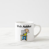 Tasse Expresso Accro du Web (Droite)