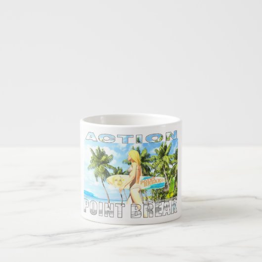 Tasse Expresso Action - Point Break 01 (Devant)