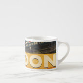 Tasse Expresso Affiche Vintage Londres (Droite)
