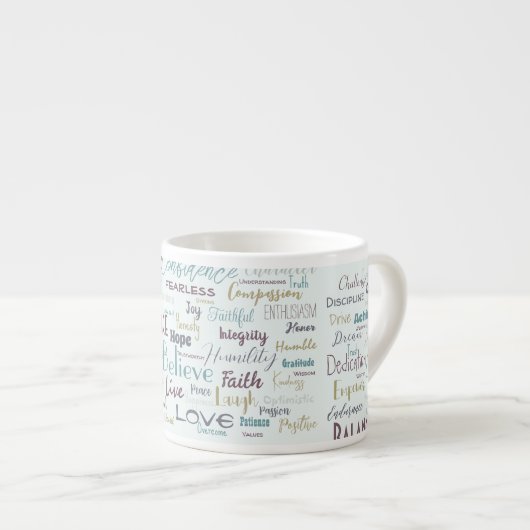 Tasse Expresso Affirmation (Devant droit)