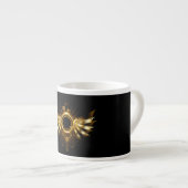 Tasse Expresso Ailes steampunk (Devant droit)