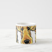 Tasse Expresso Airedale Terrier Lover (Devant)