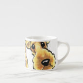 Tasse Expresso Airedale Terrier Lover (Droite)