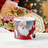 Tasse Expresso Ajouter le nom Père Noël avec Jouets Classic SMALL