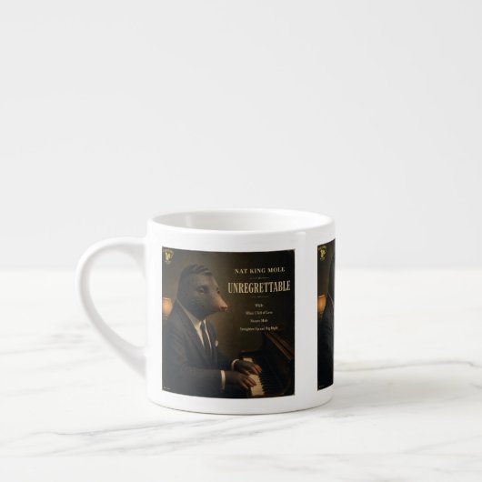 Tasse Expresso Album Nat King Mole : une parodie (Gauche)
