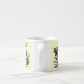 Tasse Expresso Alice à Wonderland (Dos)