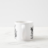 Tasse Expresso Alice à Wonderland (Dos)