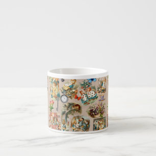 Tasse Expresso Alice à Wonderland Cheshire Cat Characters