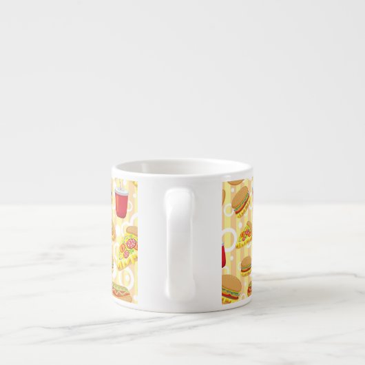 Tasse Expresso Aliments de préparation rapide (Dos)