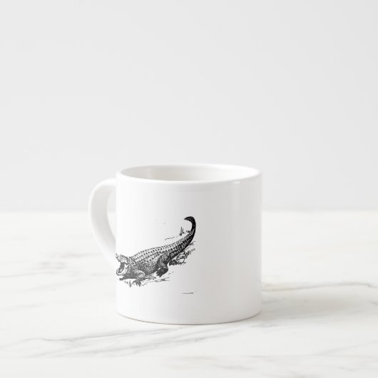 Tasse Expresso Alligator (Devant gauche)