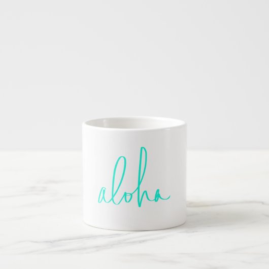 Tasse Expresso Aloha (Devant)