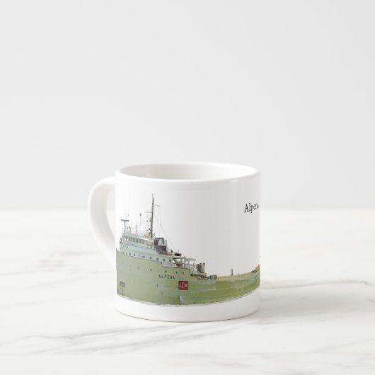 Tasse Expresso Alpena découpe espresso mule (Devant gauche)