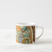 Tasse Expresso Alphonse Mucha Art Nouveau Zodiac (Droite)