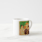 Tasse Expresso Alphonse Mucha Prince et Dragon (Devant droit)