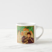 Tasse Expresso Alphonse Mucha Prince et Dragon (Droite)