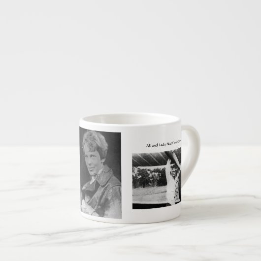 Tasse Expresso Amelia Earhart (Devant droit)