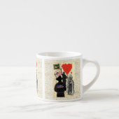 Tasse Expresso Amérique vintage (Droite)