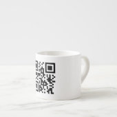 Tasse Expresso Amour - Anglais (Devant droit)