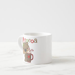 Tasse Expresso Amour de cacao d'ours de fille