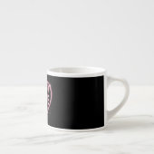 Tasse Expresso Amour de chat scintillant (Droite)