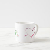Tasse Expresso Amour maman (Devant droit)