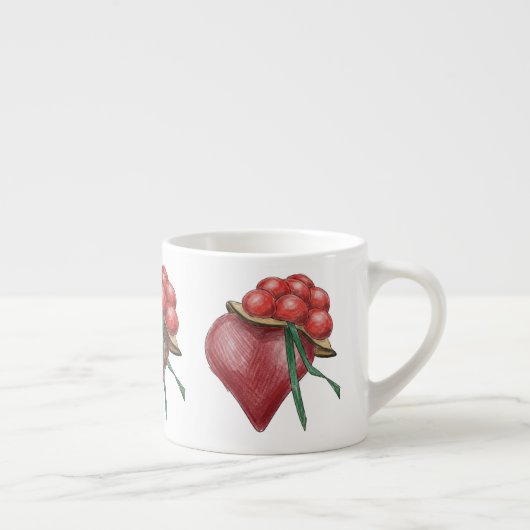 Tasse Expresso Amour noir (Droite)