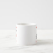 Tasse Expresso Analyste en intelligence d'affaires Crow (Devant)