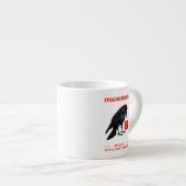 Tasse Expresso Analyste en intelligence d'affaires Crow (Devant droit)